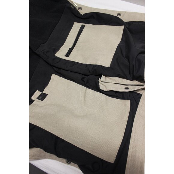 Duluth Trading men's duck canvas fleece lined long chore utility coat M - Picture 9 of 16